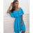 Šaty elegantný carmen šifón dámske (S/M/L ONE SIZE) TALIANSKA MÓDA IMCN24018