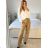 Blúzka elegantný dlhý rukáv dámska (S/M ONE SIZE) TALIANSKA MÓDA IMPLI2435757/DU -   béžová -   S / M