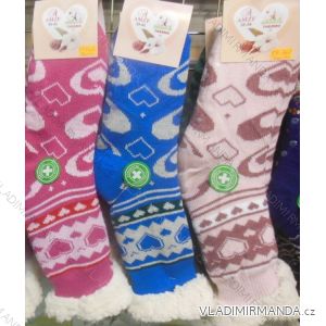 Ponožky zateplené bavlnou zdrav. thermo dámske (35-42) AMZF PB767
