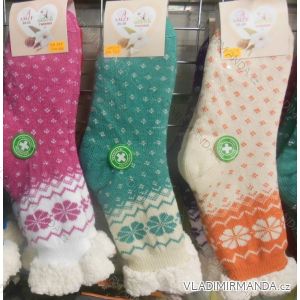 Ponožky zateplené bavlnou zdrav. thermo dámske (35-42) AMZF PB757
