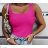 Tielko na ramienka dámske (S/M ONE SIZE) TALIANSKA MÓDA IMD24086 biela S / M