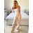 Nohavice elegantné dlhé dámske (S,M,L,XL ONE SIZE) TALIANSKA MÓDA IMPGM2421489