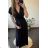 Šaty dlhé elegantné letné s rukávom s volánikmi dámske (S/M ONE SIZE) TALIANSKA MÓDA IM423LAILA béžová