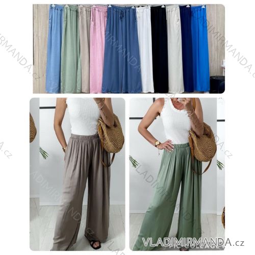 Kalhoty dlouhé dámska (S / M ONE SIZE) TALIANSKÁ MÓDA IMWBL24007