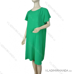 Šaty elegantní šaty  dámske nadrozmer (L/XL ) TALIANSKA MODA IMB22KARA/DR