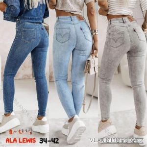 Rifle jeans dlhé dámske (34-42 / XS-XL) M.SARA MSR24185