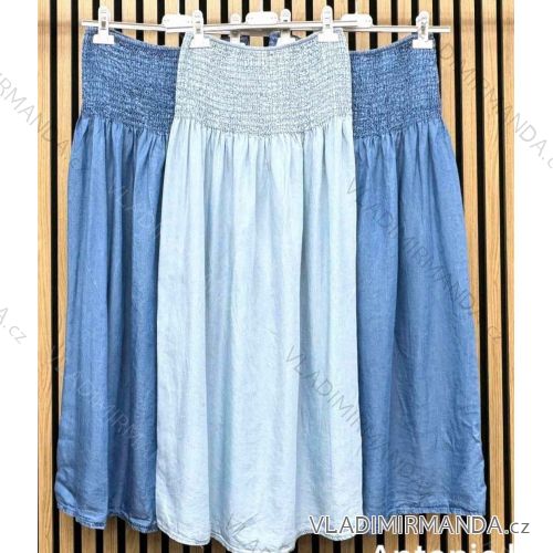 Šaty dlhé letný carmen dámske (S/M/L ONE SIZE) TALIANSKA MÓDA IMWCA24390