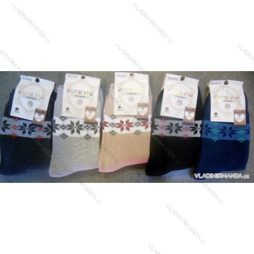 Ponožky teplé thermo dámske (35-41) AURA.VIA NV2033