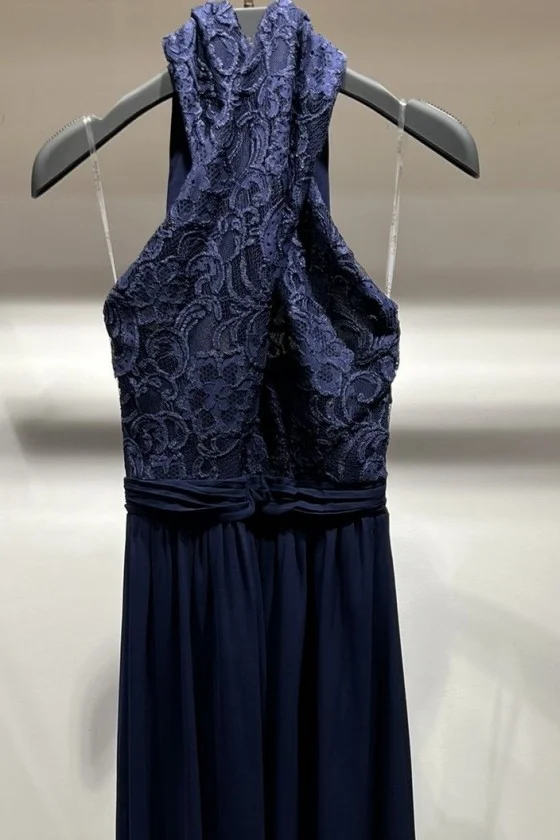 Šaty dlhé elegantné bez rukávov dámske (SL) FRANCÚZSKA MÓDA FMPEL24JADEIT-1