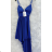 Šaty dlhé elegantné na ramienka dámske (S/M ONE SIZE) TALIANSKA MÓDA IMPMD247821