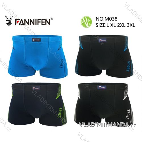 Boxerky bavlněné pánské (M, L,XL,2XL, 3XL) FANNIFEN PES24M038A
