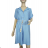 Šaty košeľové krátky rukáv dámske (S/M/L ONE SIZE) TALIANSKA MóDA IM321258