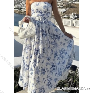 Šaty dlhé letné carmen dámske (S/M ONE SIZE) TALIANSKA MÓDA IMPMD2429051l