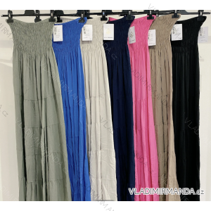 Šaty dlhé letné carmen dámske (S/M ONE SIZE) TALIANSKA MÓDA IMPMD244635d