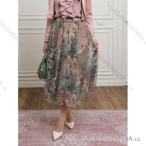 Sukňa dlhá dámska (S/M ONE SIZE) TALIANSKA MÓDA IMWGB24048