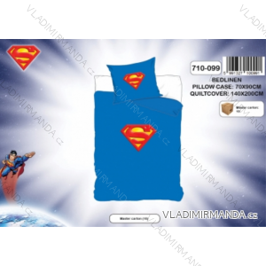 Obliečky superman detské chlapčenské (140 * 200 + 70 * 90 cm) SETINO 710-099