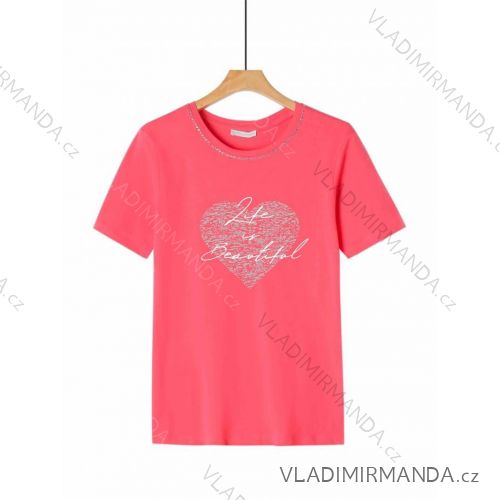 Tričko krátky rukáv dámske (XS-XL) GLO-STORY GLO24WPO-P9298-2