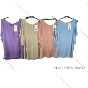 Tunika ovresize icecool krátky rukáv dámska (S/M/L ONE SIZE) TALIANSKA MÓDA IMM24M2929