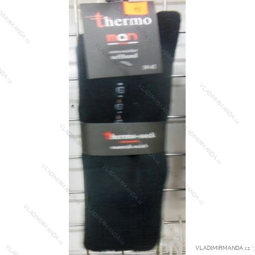 Ponožky teplé thermo extra mäkký lem pánske (39-46) VIRGIN DH-951