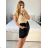 Tunika krátky rukáv dámska (S/M ONE SIZE) TALIANSKA MÓDA IMD24113/DU