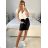 Tunika krátky rukáv dámska (S/M ONE SIZE) TALIANSKA MODA IM724005/DUR -   biela -   S / M