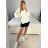 Košeľa elegantní dlhý rukáv dámska (M/L ONE SIZE) TALIANSKA MODA IM724004/DUR -   čierna
 -   M / L