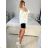 Košeľa elegantní dlhý rukáv dámska (M/L ONE SIZE) TALIANSKA MODA IM724004/DUR -   čierna
 -   M / L