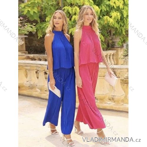 Súprava letná tunika a nohavice dámska (S/M/L ONE SIZE) TALIANSKA MÓDA IMWDK24490