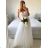 Šaty dlhé spoločenské na ramienka dámske (S/M ONE SIZE) TALIANSKA MÓDA IMPSH2460030 ružová lososová S/M
