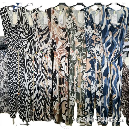 Overal icecool dlhý bez rukávu dámsky (S/M ONE SIZE) TALIANSKA MÓDA IMM24M4218