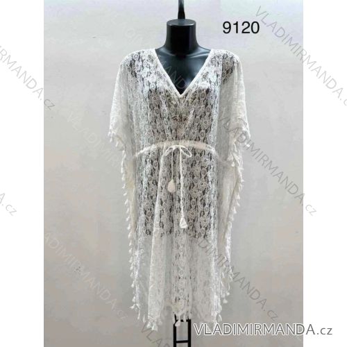 prehoz cez plavky čipkový boho krátky rukáv dámske (S/M/L ONE SIZE) TALIANSKA MÓDA IMM24M9120