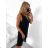 Šaty šifónové bez rukávov dámske (S/M/L ONE SIZE) TALIANSKA MÓDA IMD22494/DR tmavo ružová