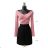 Crop top elegantný dlhý rukáv dámsky (38/40 ONE SIZE) TALIANSKA MÓDA IMPES242680 oranžová 