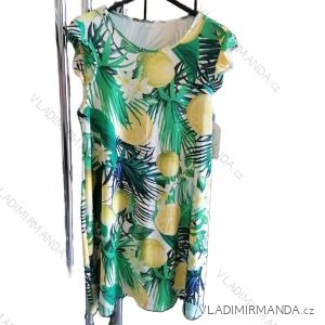 Šaty letné icecool bez rukávov dámske (S/M/L ONE SIZE) TALIANSKA MÓDA IMM24M780