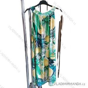 Šaty letné icecool bez rukávov dámske (S/M ONE SIZE) TALIANSKA MÓDA IMM24M84269