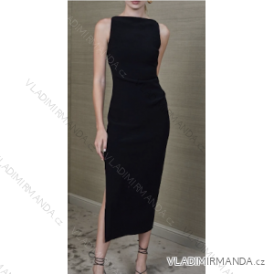 Šaty elegantné bez rukávov dámske (S/M ONE SIZE) TALIANSKA MÓDA IMPMD2433396