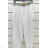 Nohavice dlhé letné s opaskom dámske (S/M ONE SIZE) TALIANSKA MÓDA IMPSH242310