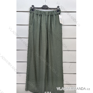 Nohavice dlhé letné dámske (S/M ONE SIZE) TALIANSKA MÓDA IMPSH247228