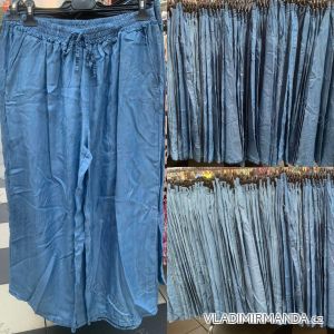 Nohavice letné dlhé dámske nadrozmer (48/50 ONE SIZE) TALIANSKA MÓDA IMWEC24130