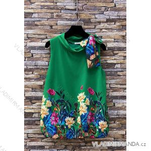 Blúzka elegantná bez rukávu dámska (38/40 ONE SIZE) TALIANSKA MÓDA IMPES2422108-1