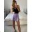 Sukňa krátka dámska (S/M ONE SIZE) TALIANSKA MÓDA IMPBB23D031/DU