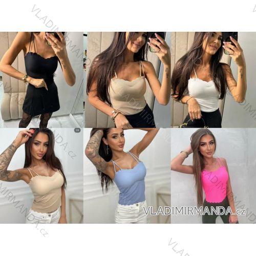 Tilko letné na ramienka dámske (S/M ONE SIZE) TALIANSKA MÓDA IMM24M8134