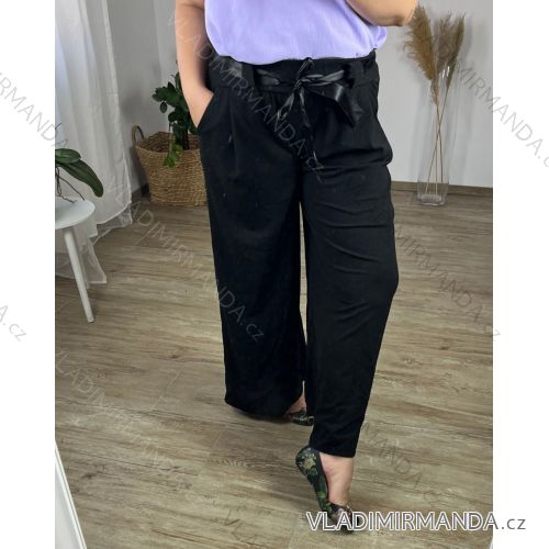 Nohavice dlhé dámske nadrozmer (3XL/4XL ONE SIZE) TALIANSKA MÓDA IMWQ24148