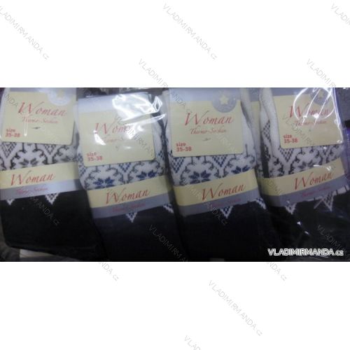 Ponožky teplé thermo dámske (35-42) STAR SOCKS 5271