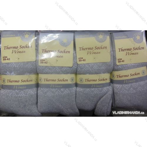 Ponožky teplé thermo dámske (35-42) STAR SOCKS 5273