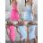 Šaty letné na ramienka dámske (S/M ONE SIZE) TALIANSKA MÓDA IMPMD2321547L