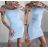 Šaty letné na ramienka dámske (S/M ONE SIZE) TALIANSKA MÓDA IMPMD2321547L