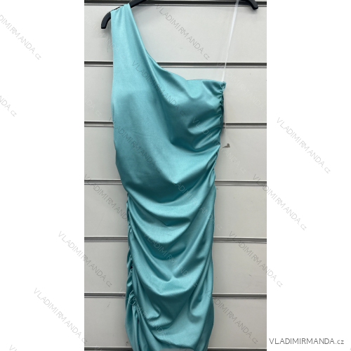 Šaty spoločenské elegantné bez rukávov dámske (S/M ONE SIZE) TALIANSKA MÓDA IMPSH2454261