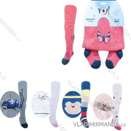 Pančucháče teplé frote detské chlapčenské (92-134) YO RA-07CDE / FRO / BOY
