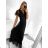 Šaty spoločenské elegantný krátky rukáv dámske (S/M ONE SIZE) TALIANSKA MÓDA IMPSH223589L/DUR - biela - S/M